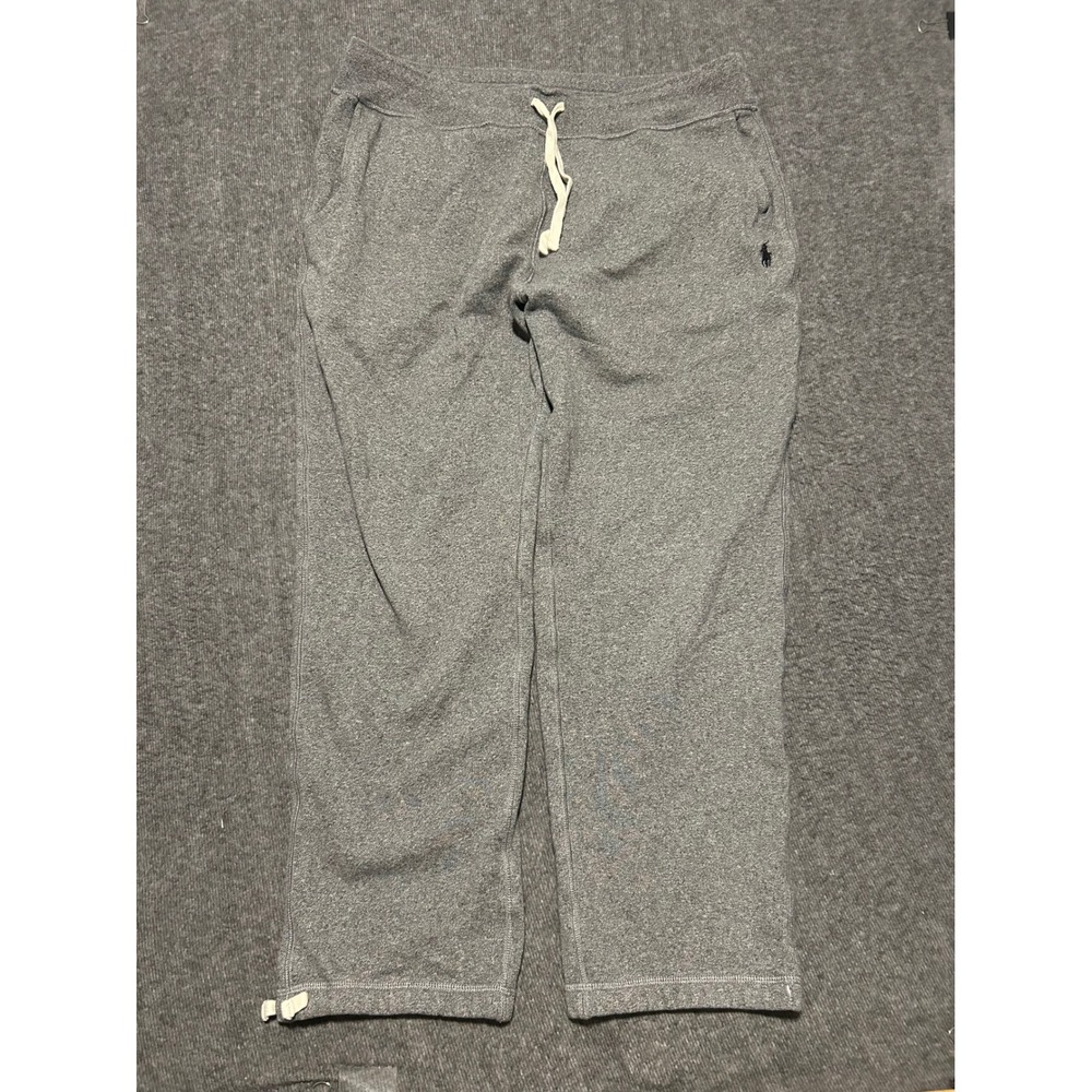 Polo ralph lauren sweatpants joggers mens gray size XL casual pony